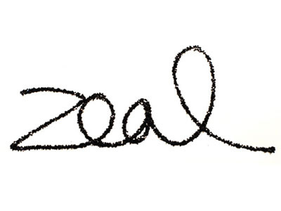 Zeal handtype type typography