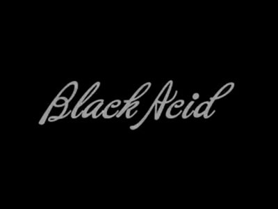 Black Acid Type Video aftereffects motion typography video