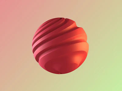 Sphere motion 3d cinema4d design illustration