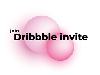 Dribbble invite ver.3