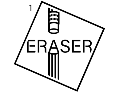 Eraser logo var 1
