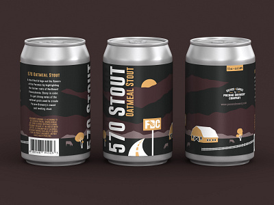 570 Stout 3d model beer art branding craft beer design digital digital illustration illustration packaging packaging design packaging mockup typography vector