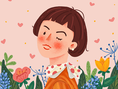 flower girl 插图