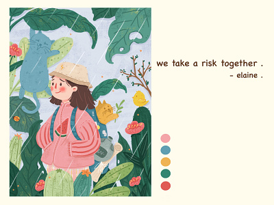 take a risk childrens illustration illustration illustration art illustrator 插图 插画