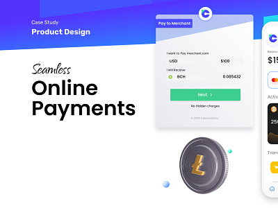 Online Payment UI/UX Design design minimal product design ui user ux