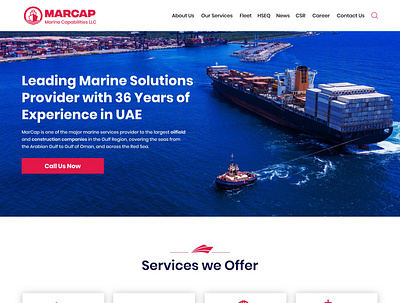 Marcap homepage Design branding design inspiration minimal mobile ui typography ui ux web webdesign website