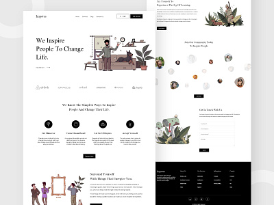 Impetus - inspirational Website UI