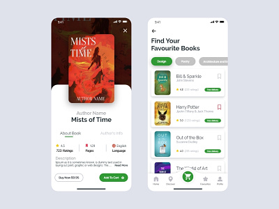 Online Book Store app book branding design ecommerce icon illustration interface library order price store ui ui ux ui design uiux ux