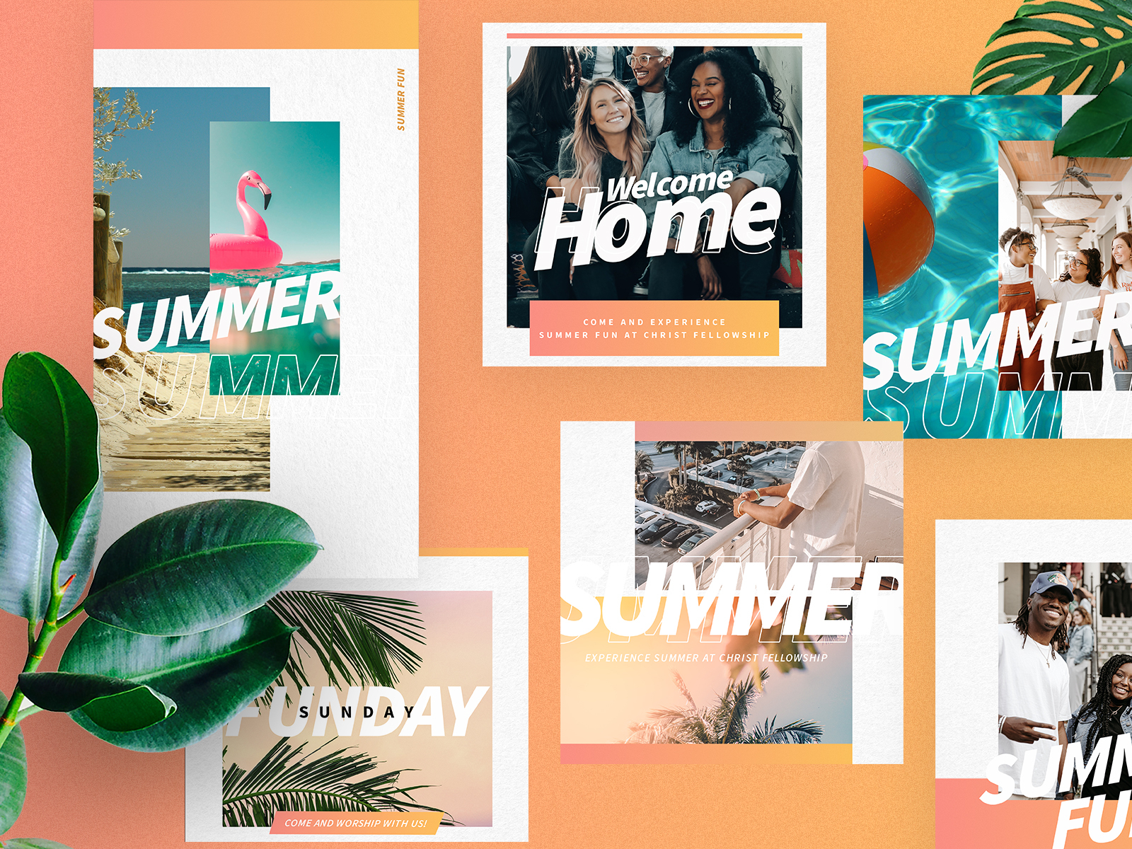 Fun Summer Social Media Package by Alejandro Milovan on Dribbble