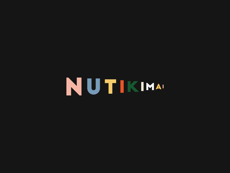 Nutikimai Logo color logo logo design logotype