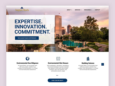 August Mack - Website Design branding ui design ux design web design webdesign website website design