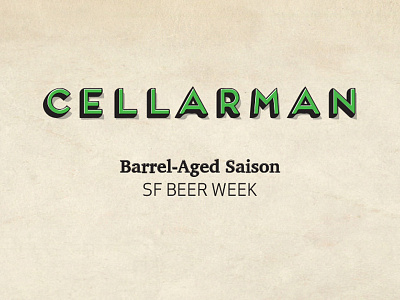 Santa Adairius Cellarman Beer Label beer beer label beer week brewery capitola cellarman sante adairius rustic ales