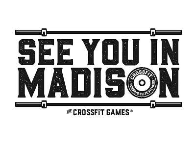 See you in Madison the CrossFit Games barbells crossfit crossfit games forging elite fitness madison plates