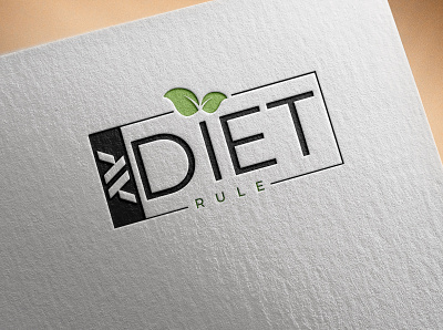 My Diet Rule Logo branding illustrator logo logo design vector