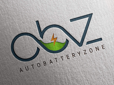 Auto Battery Zone branding design illustration logo logo design