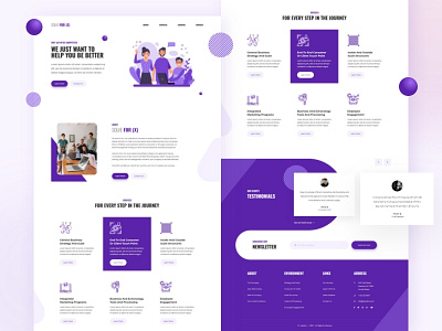 Solve For X abstract design agency website clean design company website creative agency illustration ui user experience user interface ux web design website design