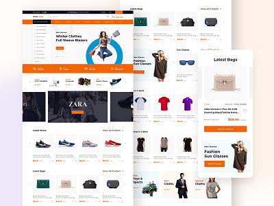 Online Shop clean design ecommerce ecommerce business ecommerce design ecommerce shop online shop ui user experience user interface ux web design
