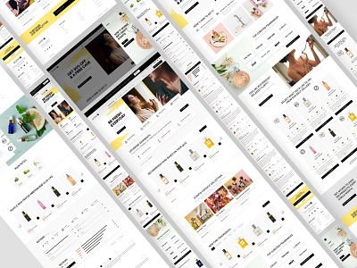 ScentQ clean design e commerce ecommerce fragrance online store onlineshop perfume shop perfume store scent shop ui user experience user interface ux web design