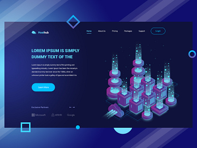 Hosthub - Landing Page