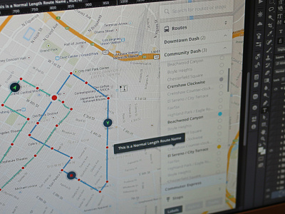 Map UI gps interface map navigation ui