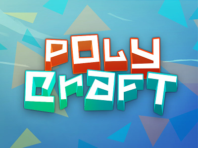 Polycraft Logo game html5 logo polycraft