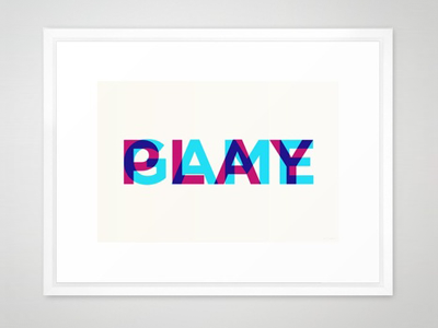 GAMEPLAY Poster game play poster society6