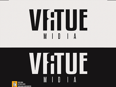 Virtue Midia agency art brand design logo