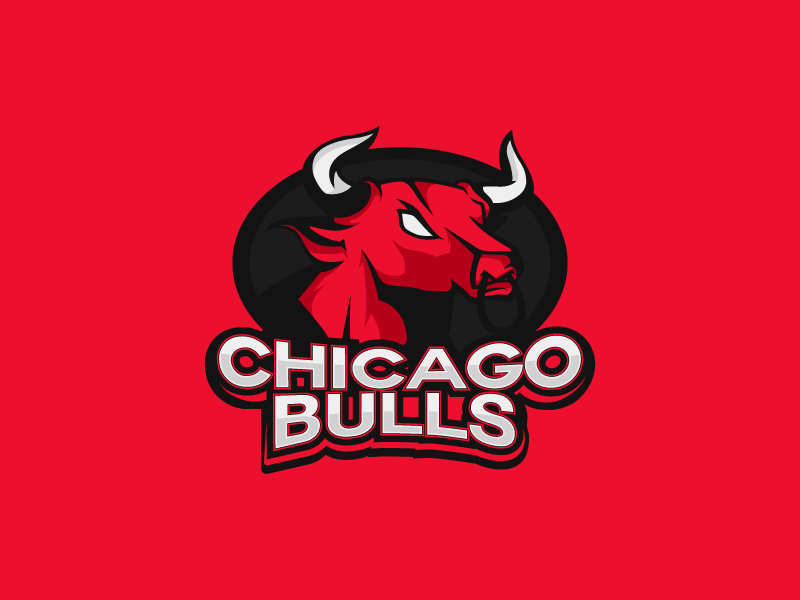 Chicago Bulls Re-designed Logo by Caiuan Santos on Dribbble