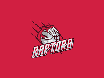 Toronto Raptors Re-designed Logo by Caiuan Santos on Dribbble