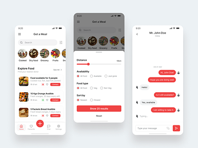 GetaMeal - Food Sharing App