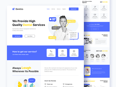 Dental Clinic Landing Page