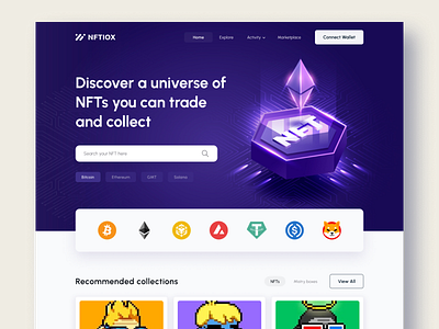 NFT Marketplace website