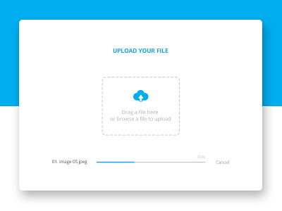 DailyUI #031 - File Upload