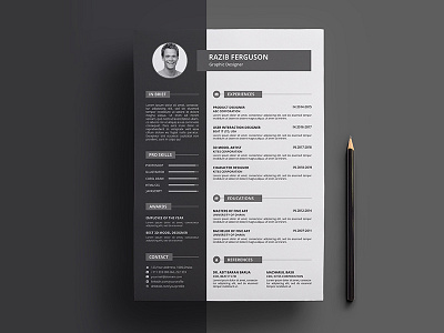 Resume Design curriculum vitae cv job application job profile job resume msword cv print design print template resume resume cv resume design stationary