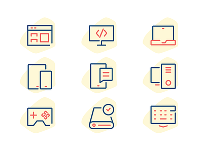 Technology Icons icon illustration it stonehub stonicons tech technology ui vector