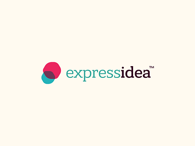 Express colorfull design develop express idea ideas layers logo