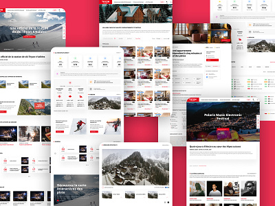 Ski Resort Website design ecommerce etourism ui ux web webdesign