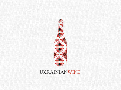 Ukrainian Wine branding identity logo logotype ukraine ukrainian