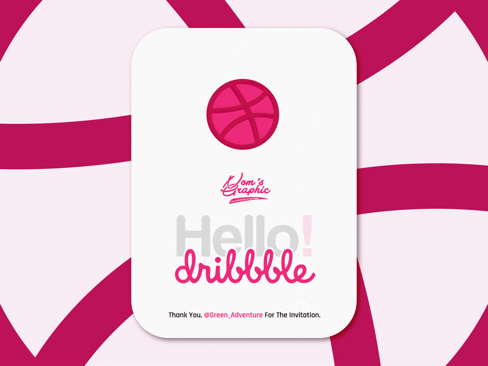 Hello Dribbble after effect animated gif animation animation design design first shot gif hello hello dribbble hello dribble hello world hellodribbble noms graphic