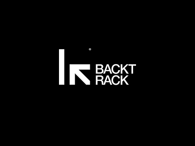 Backt Rack arrow backward design graphic illustration k logo logo design logotype minimal monogram music music player production simple typography