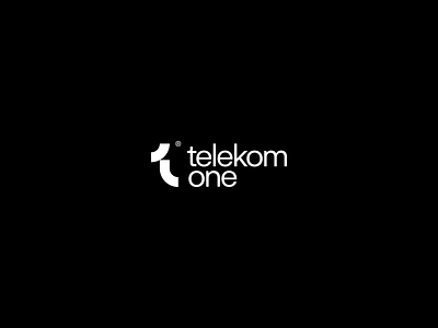 telekom one custom design dial helvetica logo logo design logotype minimal mobile monogram number one simple t telekom typeface typography