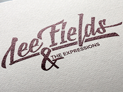 Lee Fields Typography custom gif hand letter lettering mockup music paper type typography vector