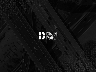 Direct Path branding design illustration logo logotype minimal simple type typography ui