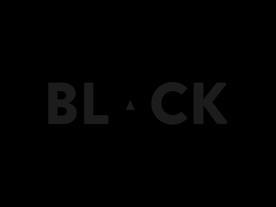 Black black design gray idea logo minimal typography