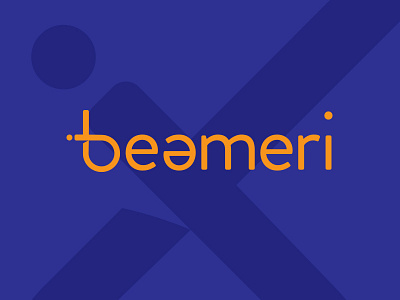Beameri design logo minimal type typography