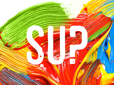 Sup clothing brush logo paint question question mark sup vector whats up