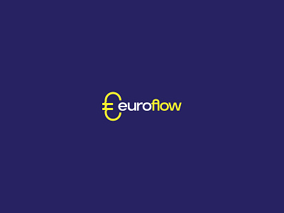 Euroflow brand cash cashback cashflow euro europe logo logotype management management app minimal page segment ui web