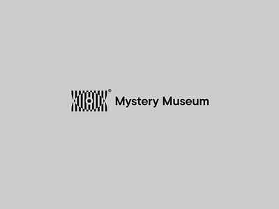 Mystery Museum clean eye helvetica illusion logo minimal optic optical optician retro