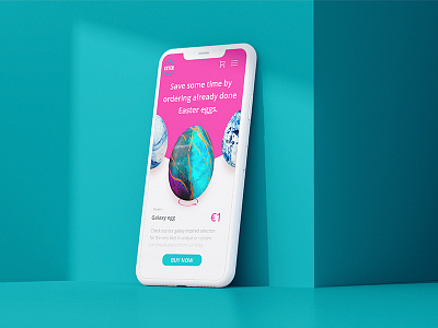 Easter App Design Concept