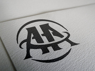 aa logo design logo